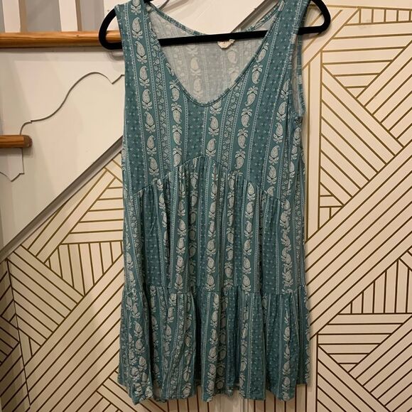 Sleeveless Printed Soft Dress NWOT - Picture 1 of 5